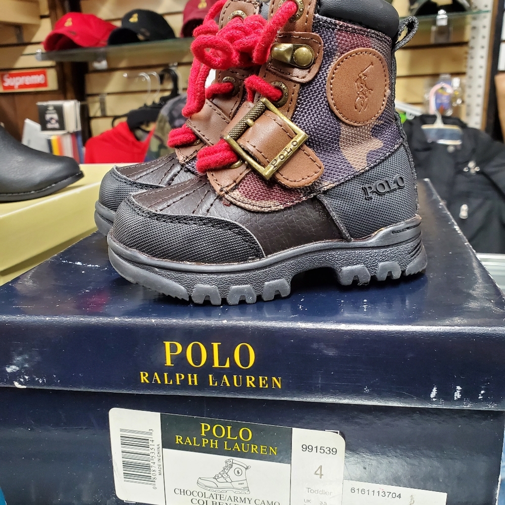 Kids polo boots